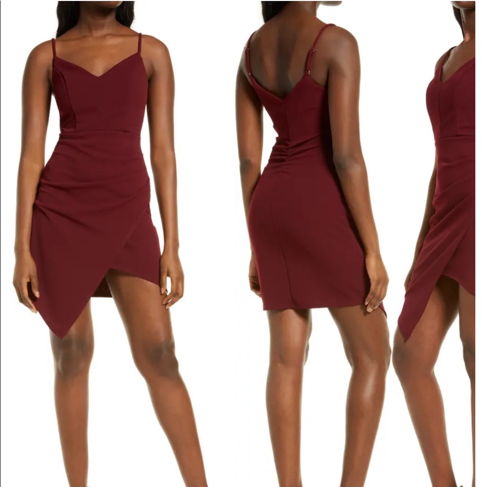 Love Nickie Lew asymmetrical mini dress